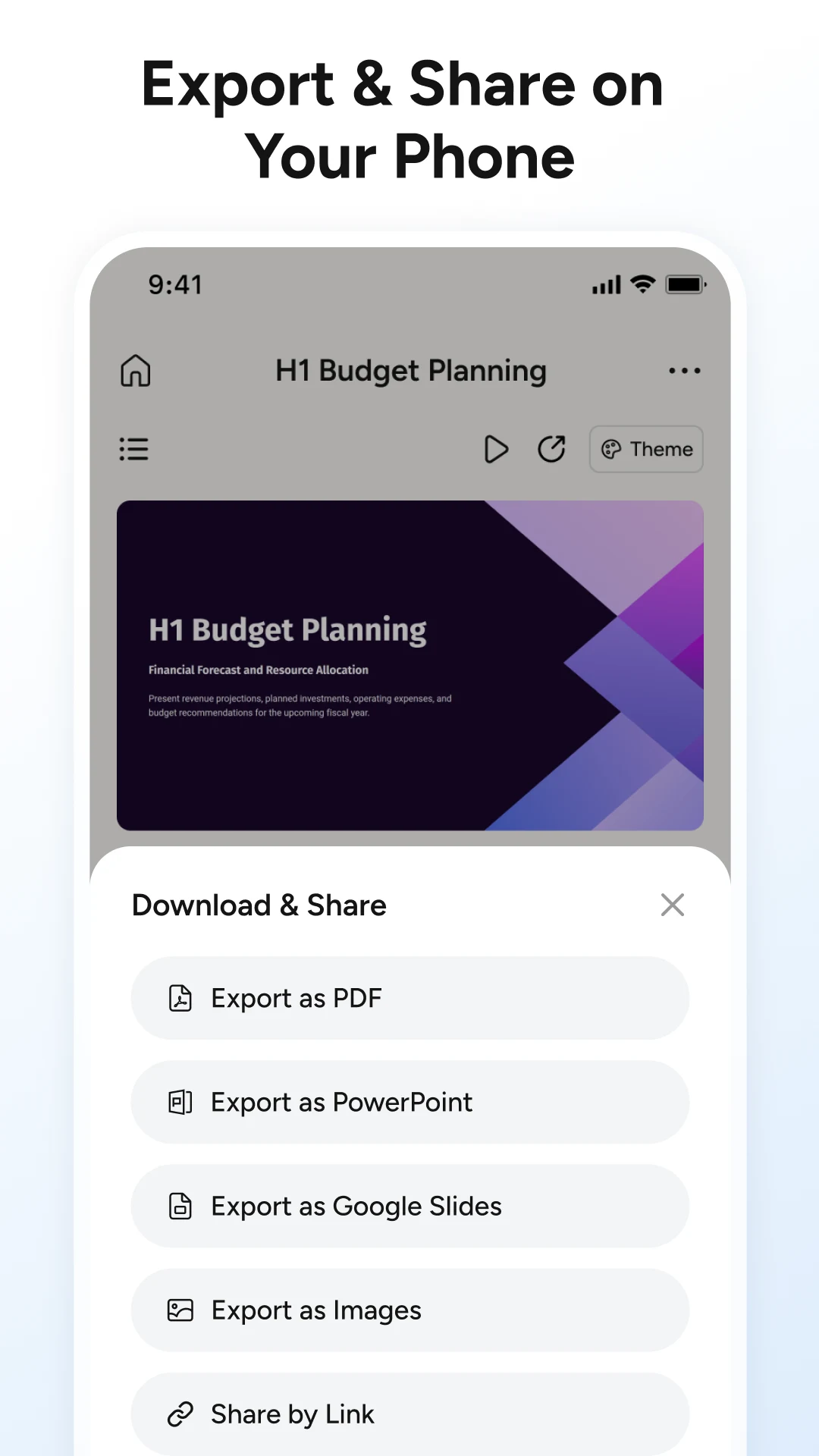 SlidesPilot: AI PPT Maker screenshot